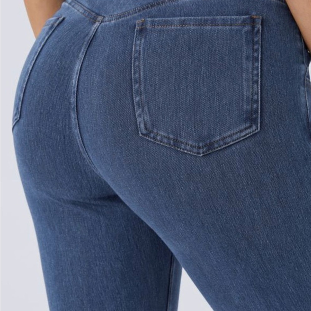 Women's Flex™ High Waisted Crossover Pocket Washed Casual Jeans - Halara Size 8/ - Picture 5 of 5